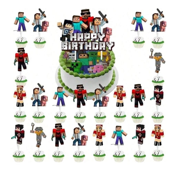 set-zapichy-do-dortu-minecraft-25-ks, www.boome.cz