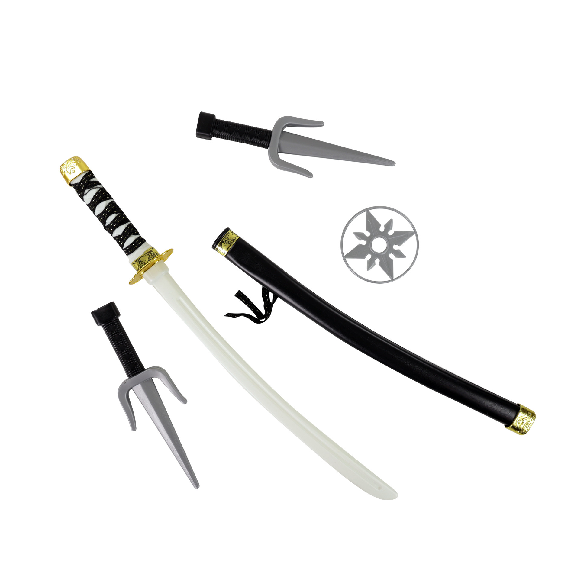 206397-ninja-set-s-dykami-a-hvezdici, www.boome.cz