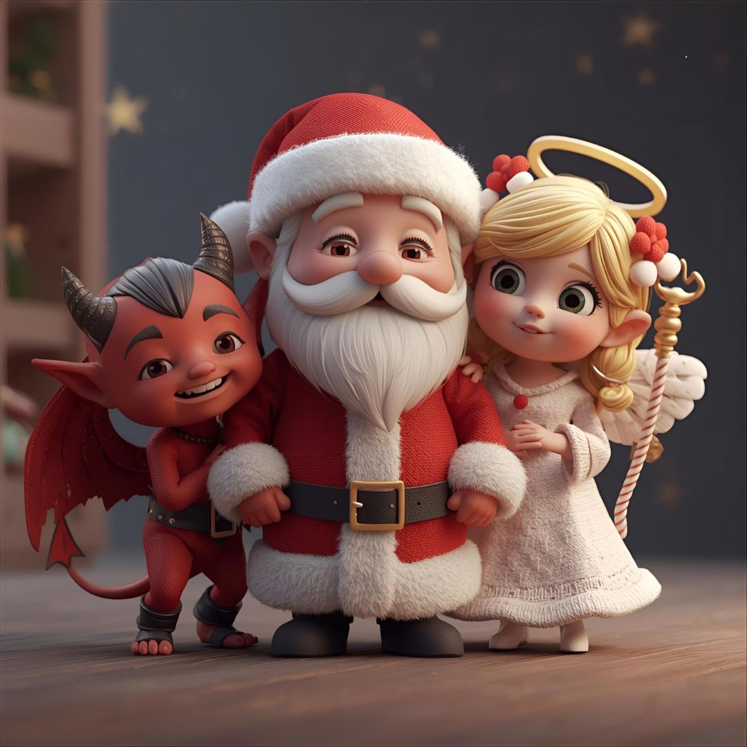 Čert a Mikuláš kostýmy 