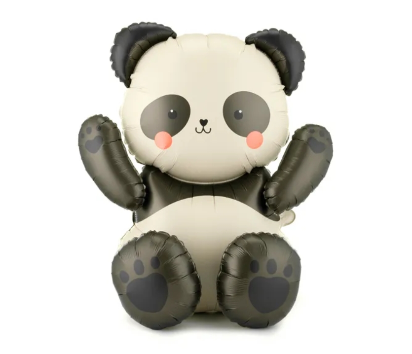 Fóliová balónková panda, 68x72 cm, Party Deco, www.boome.cz